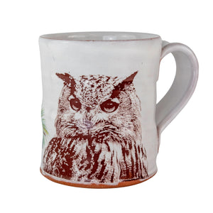 Justin Rothshank Owl and Bird Mug