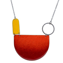 Load image into Gallery viewer, Annie Grimes Williams Reversible Asymmetrical Arch Necklace
