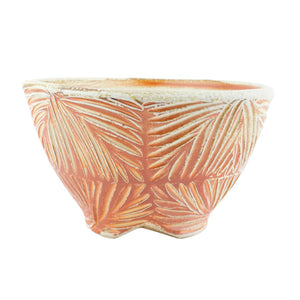 Joy Tanner Carved Stoneware Bowl
