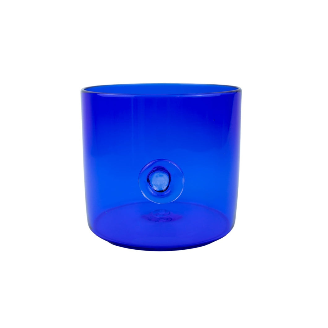 Samuel Spees Cobalt Wide Lens Vase