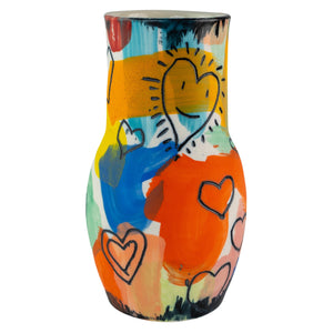 Dustin Yager Hearts Vase