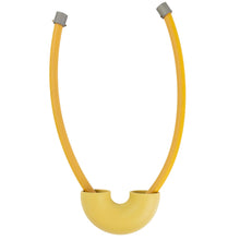 Load image into Gallery viewer, Maia Leppo Monochrome Yellow Tube Necklace
