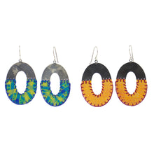 Load image into Gallery viewer, Karen Krieger Paper Earrings #11