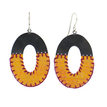 Load image into Gallery viewer, Karen Krieger Paper Earrings #11