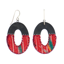 Load image into Gallery viewer, Karen Krieger Paper Earrings #11