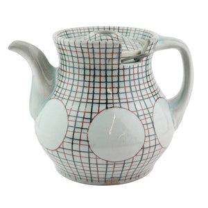 Kenyon Hansen Plaid Tea Pot
