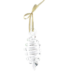 Roxann Slate Glass Spiral Ornament