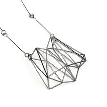 Load image into Gallery viewer, Emilie Pritchard Irregular Square Pendant Necklace
