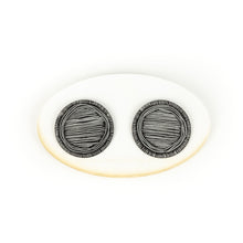 Load image into Gallery viewer, Tanya Crane Medium Sgraffito Round Earrings
