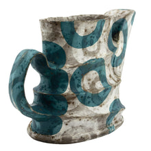 Load image into Gallery viewer, Kate Marotz Blue/White Pitcher
