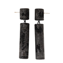 Load image into Gallery viewer, Sandra Salaices Double Dangling Cylinder Earrings
