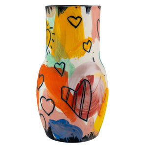 Dustin Yager Hearts Vase