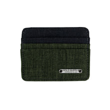 Load image into Gallery viewer, Dominic Giordano Two Tone Fabric Card Holder Wallet
