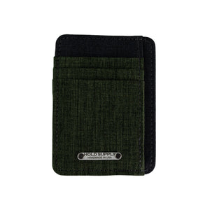 Dominic Giordano Two Tone Fabric Front Pocket Wallet