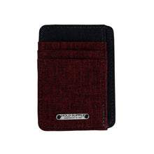 Load image into Gallery viewer, Dominic Giordano Two Tone Fabric Front Pocket Wallet
