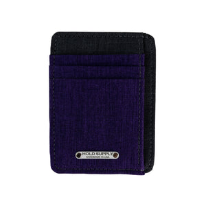 Dominic Giordano Two Tone Fabric Front Pocket Wallet