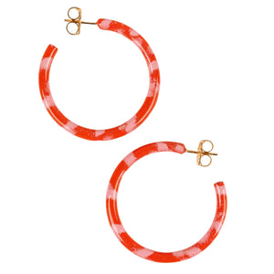 Rachel Rader Medium Hoop Earrings