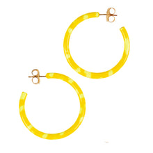 Load image into Gallery viewer, Rachel Rader Medium Hoop Earrings
