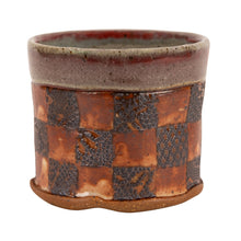 Load image into Gallery viewer, Jillian Cooper Brown Plaid Cup
