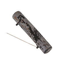 Load image into Gallery viewer, Sandra Salaices Cylinder Brooch with Rust Speckles
