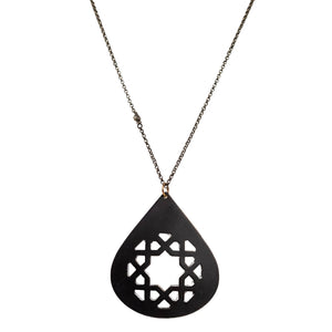 Tegan Wallace Alhambra Pendant Necklace