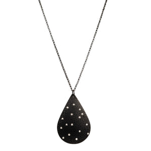 Tegan Wallace Tear Drop Pendant Necklace