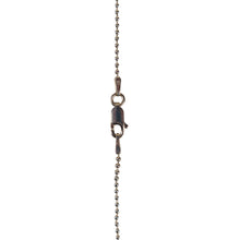 Load image into Gallery viewer, Tegan Wallace Oval X Pendant Necklace
