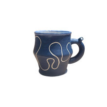 Load image into Gallery viewer, Kimberlyn Bloise Small Cobalt Flute Mug
