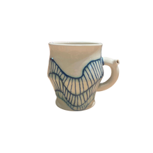 Load image into Gallery viewer, Kimberlyn Bloise White Bridge Flute Mug

