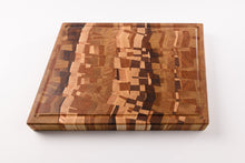 Load image into Gallery viewer, Burghwood Parallelogram Chaos Cutting Board
