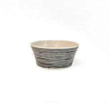 Load image into Gallery viewer, Elizabeth Benotti Everyday Pinched Bowl - Stripes

