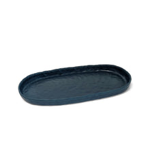 Load image into Gallery viewer, Elizabeth Benotti Everyday Pinched Platter - Deep Ocean
