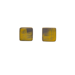 Genevieve Williamson Yellow Box Earrings