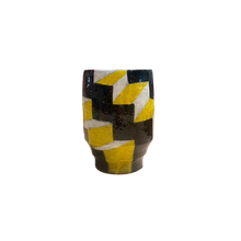 Load image into Gallery viewer, Sam Thompson Yellow Stairs Yunomi Cup
