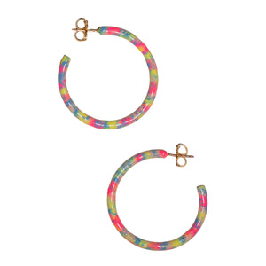 Rachel Rader Medium Hoop Earrings