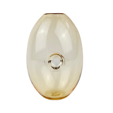 Load image into Gallery viewer, Samuel Spees Whiskey Ovoid Lens Vase
