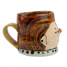 Load image into Gallery viewer, Tammy Marinuzzi Amber Cup with Yellow Handle
