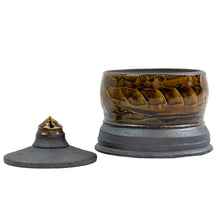 Load image into Gallery viewer, Matt Wilt Covered Stoneware Jar
