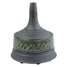 Load image into Gallery viewer, Matt Wilt Green Oil Can Vase

