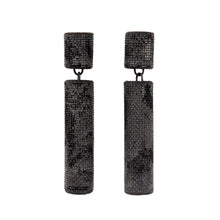 Load image into Gallery viewer, Sandra Salaices Double Dangling Cylinder Earrings
