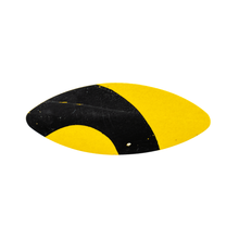 Load image into Gallery viewer, Boris Bally Yellow/Black Mini Eye Brooch
