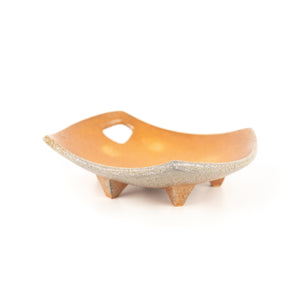 Joseph Delphia Handbuilt Plate with Finger Hole