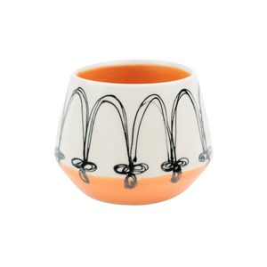 Stephanie Seguin Arches Design Orange Cup