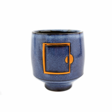 Load image into Gallery viewer, Randy Schutt Blue Stoneware Cup
