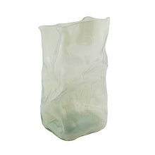 Load image into Gallery viewer, Dean Allison Frosted Glass Bag Vase
