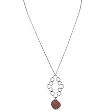 Load image into Gallery viewer, Emily Rogstad Bent Link Moonstone Pendant
