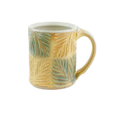 Load image into Gallery viewer, Joy Tanner Carved Stoneware Mug
