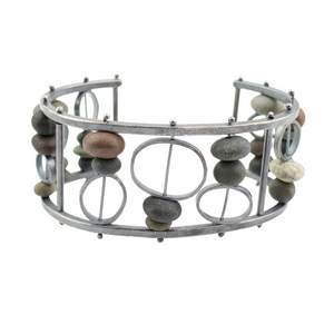 Jennifer Nunnelee Ovals Cuff Bracelet