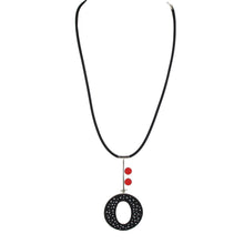 Load image into Gallery viewer, Tegan Wallace Hinged Round-Oval Pendant Necklace
