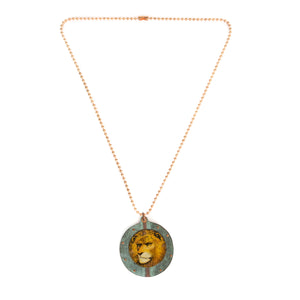 Judith Hoyt Lion Head Necklace